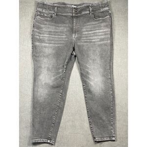 Lane‎ Bryant Ultra High Rise Jeggings Women 26 Gray Skinny Flex Magic Waistband